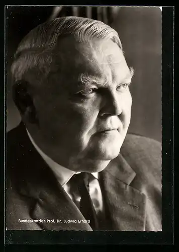 AK Bundeskanzler Prof. Dr. Ludwig Erhard