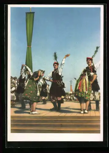 AK Ungarische Volkstanzgruppe, DDR-Propaganda