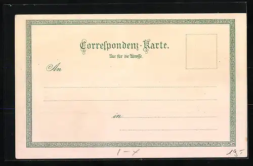 Lithographie Franzensfeste, Ortsansicht mit Bahnhof