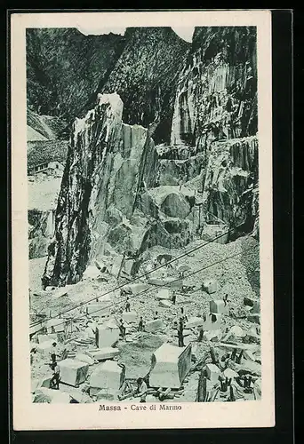 AK Massa, Cave di Marmo, Marmor-Steinbruch