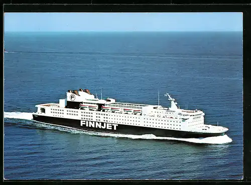 AK Fährschiff Finnjet auf dem Meer