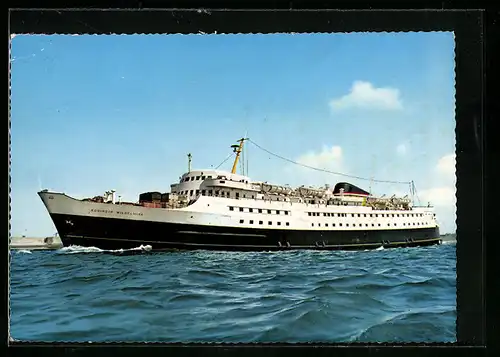 AK Passagierschiff MS Koningin Wilhelmina