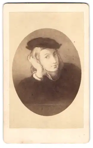 Fotografie PGH, Berlin, Portrait Gemälde: Raphaels eigenes Bildniss, nach Raphael
