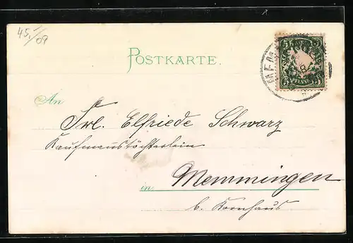 Lithographie München, Gasthaus Rathskeller