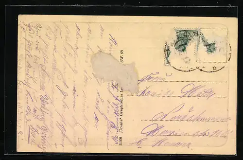 AK Clausthal, Aussenterrasse des Kurhauses Voigtslust