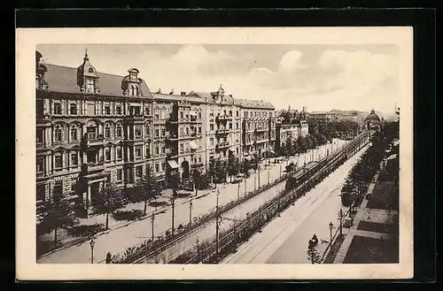 AK Berlin-Schöneberg, Hochbahn Kleiststrasse Nollendorfplatz