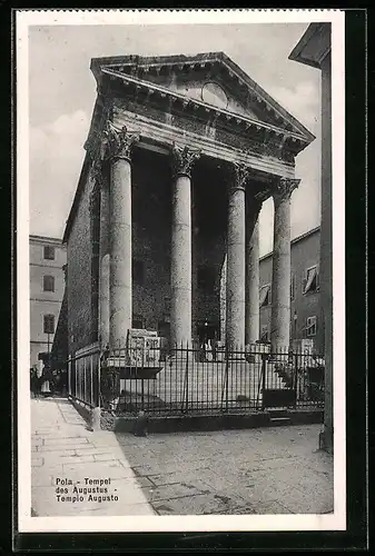 AK Pola, Tempel des Augustus