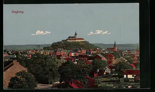 AK Siegburg, Blick auf den Ort