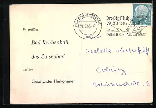 AK Bad Reichenhall, Das Luisenbad