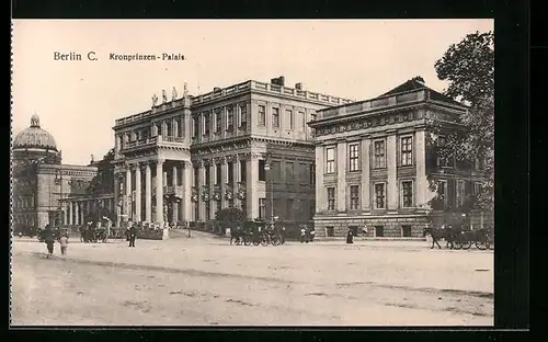 AK Berlin C., Partie am Kronprinzen-Palais