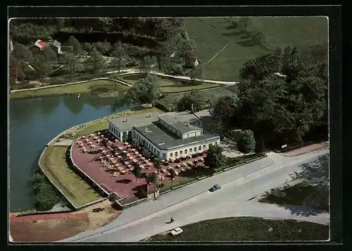 AK Bad Helmstedt, Blick auf das Hotel Quellenhof