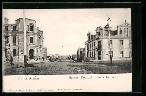 AK Punta Arenas, Bancos, Tarapaca y Punta Arenas