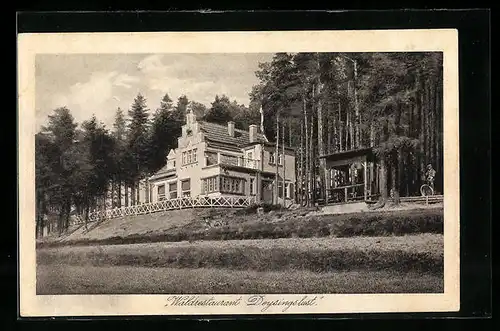 AK Bad Tabarz /Thür. Wald, Waldrestaurant Deysingslust