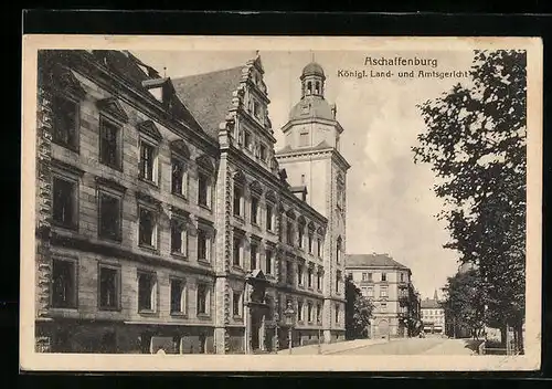 AK Aschaffenburg, Königliches Land- und Amtsgericht