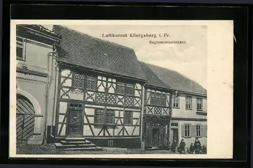 AK Königsberg i. Fr., Regiomontanushaus
