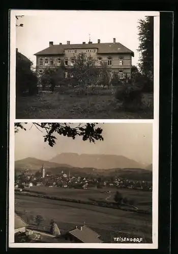 AK Teisendorf, Gebäudeansicht, Teilansicht