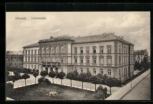 AK Giessen, Blick auf die Universität