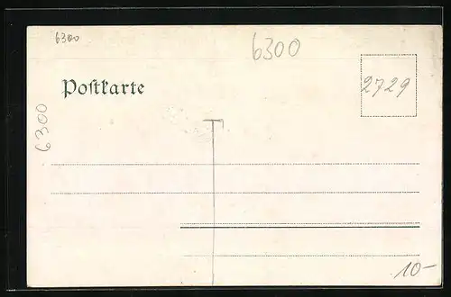 AK Giessen, Teilansicht mit Kirche