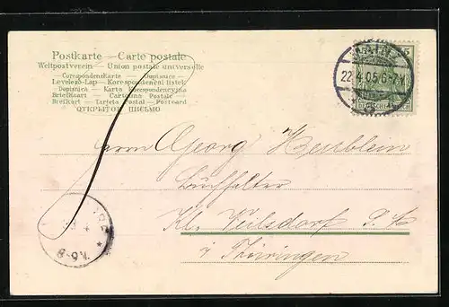 AK Mainz, Kaiserbrücke