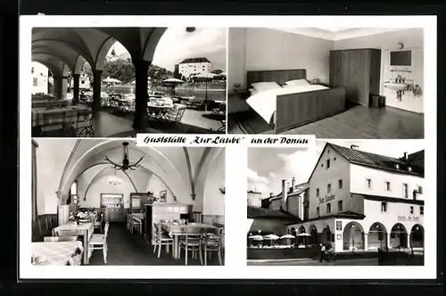 AK Passau /Donau, Gasthaus Zur Laube, Innenansichten