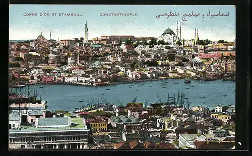 AK Constantinople, Corne d'or et Stamboul