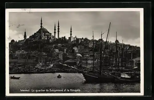 AK Istanbul, Le quartier de Suleymanié et la Mosquée