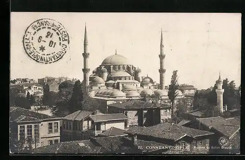 AK Constantinople, Mosquèe du Sultan Begazid