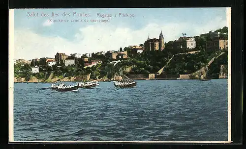 AK Constantinople, Iles des Princes, Régates à Prinkipo
