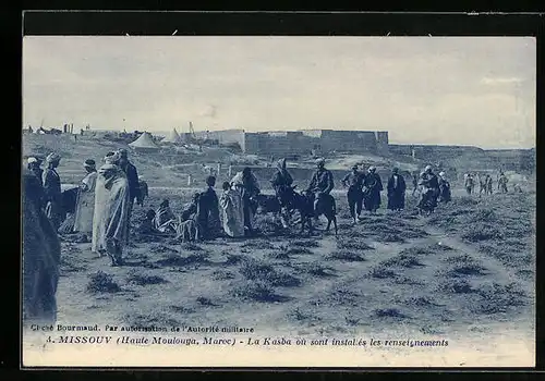 AK Missouv, La Kasba où sont installés les renseignements