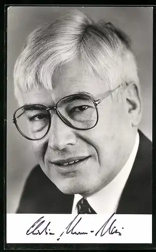 AK Dr. Christian Schwarz-Schilling, Bundesminister für Post und Telekommunikation