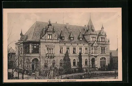 AK Euskirchen, Strassenblick auf das Landratsamt