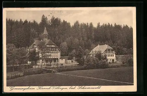 AK Kirneck-Villingen /Schwarzwald, Ansicht des Genesungsheims