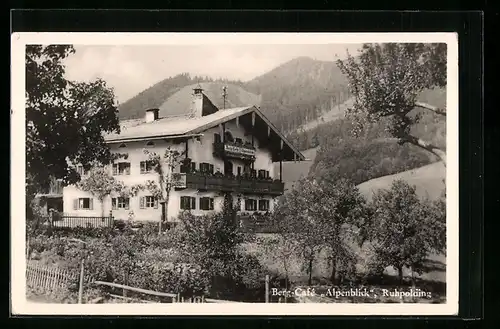 AK Ruhpolding, Berg-Cafe Alpenblick