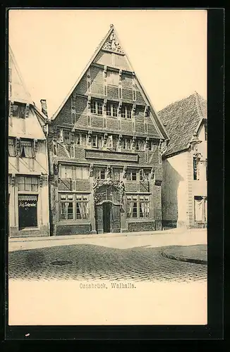 AK Osnabrück, Gasthof zur Walhalla