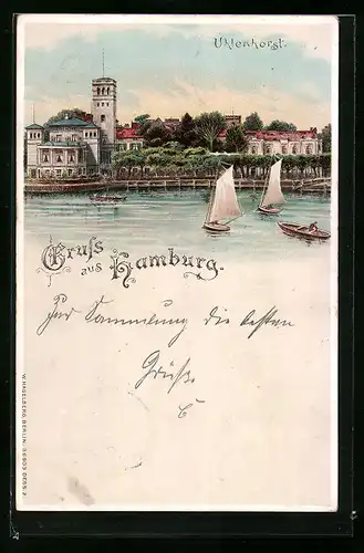 Lithographie Hamburg, Uhlenhorst