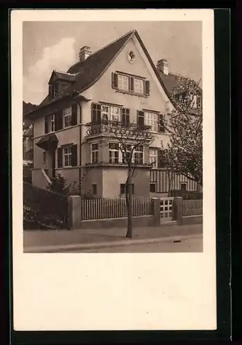 AK Zürich, Gebäude in der Blümlisalpstrasse 64