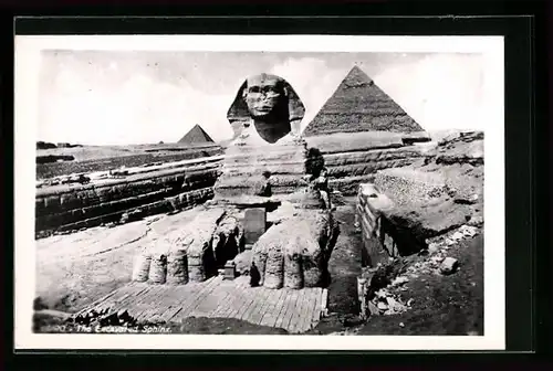 AK Cairo, The Excavared Sphinx