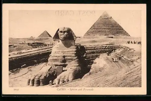 AK Cairo, Sphinx and Pyramids