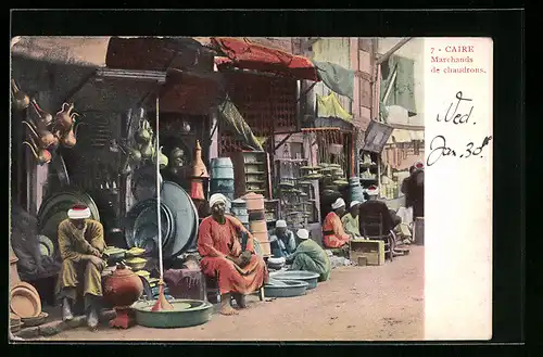 AK Caire, Marchands de chaudrons