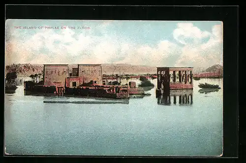 AK Philae, The Island of Phylae on the Flood