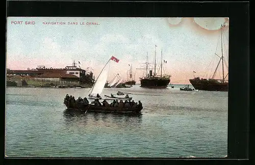 AK Port Said, Navigation Dans le Canal