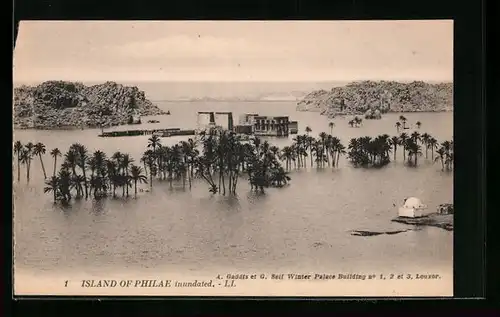 AK Philae, The Island inundated