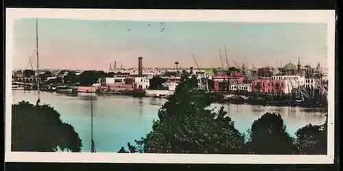 AK Cairo, Panoramic view of Boulak