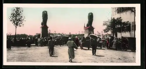 AK Cairo, Kasr-el-Nil Bridge