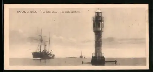 AK Canal of Suez, The bitter lakes, The north light-house