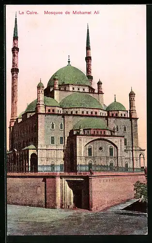 AK Caire, Mosquee de Mohamet Ali