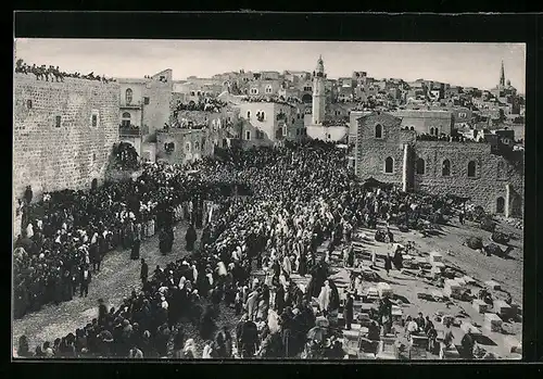 AK Bethlehem, Geburtsplatz am Weihnachtstage