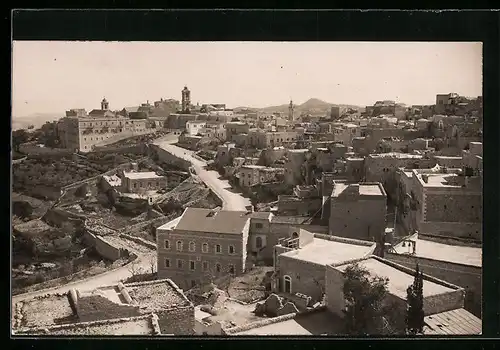 AK Jerusalem, Ortsansicht im Sonnenschein