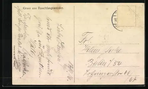 AK Zeuthen, Dampfer am Restaurant Waldhaus