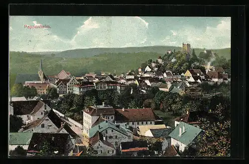 AK Pappenheim, Teilansicht